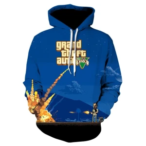  Bluza UNISEX 3D GTA Rozmiar XXS-4XL   