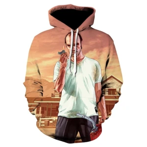  Bluza UNISEX 3D GTA Rozmiar XXS-4XL 