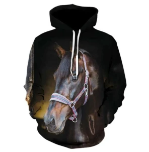 Bluza dziecięca  3D KONIE Rozmiar 100-160  