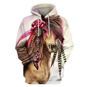 Bluza dziecięca 3D KONIE Rozmiar 100-160