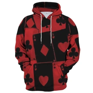  Bluza UNISEX 3D KARTY Rozmiar XXS-4XL   