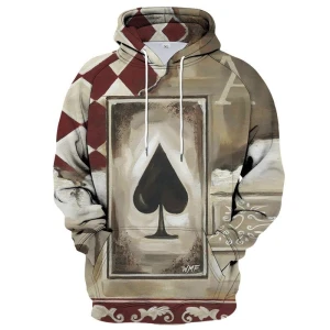  Bluza UNISEX 3D KARTY Rozmiar XXS-4XL  