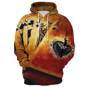  Bluza UNISEX 3D KARTY Rozmiar XXS-4XL     