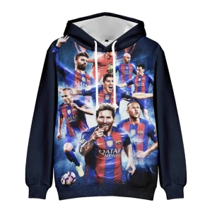 Bluza dziecięca 3D Piłkarze Rozmiar 100-160