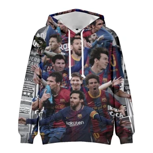 Bluza dziecięca 3D Piłkarze Rozmiar 100-160