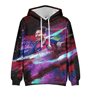 Bluza dziecięca 3D Piłkarze Rozmiar 100-160