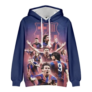 Bluza dziecięca 3D Piłkarze Rozmiar 100-160