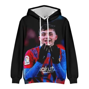 Bluza dziecięca 3D Piłkarze Rozmiar 100-160