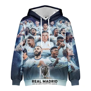 Bluza dziecięca 3D Piłkarze Rozmiar 100-160