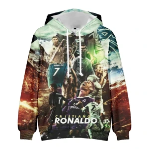 Bluza dziecięca 3D Piłkarze Rozmiar 100-160