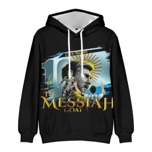 Bluza dziecięca 3D Piłkarze MESSI Rozmiar 100-160