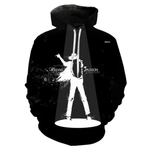  Bluza UNISEX 3D Michael Jackson  Rozmiar XXS-4XL   