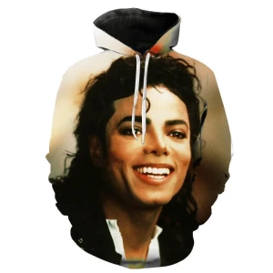  Bluza UNISEX 3D Michael Jackson  Rozmiar XXS-4XL     