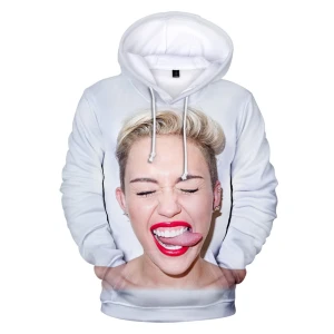  Bluza UNISEX 3D Miley Cyrus  Rozmiar XXS-4XL     
