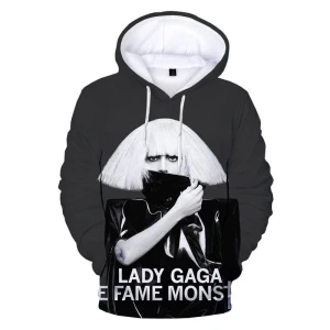  Bluza UNISEX 3D Lady GAGA  Rozmiar XXS-4XL    