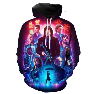  Bluza UNISEX 3D John Wick  Rozmiar XXS-4XL        
