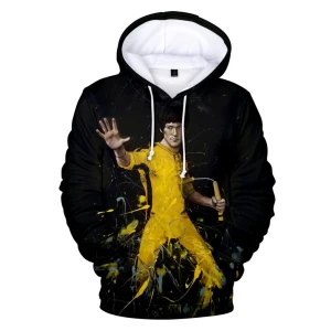  Bluza UNISEX 3D Bruce Lee  Rozmiar XXS-4XL      