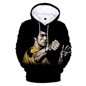 Bluza UNISEX 3D Bruce Lee  Rozmiar XXS-4XL     