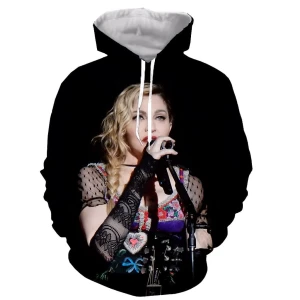  Bluza UNISEX 3D Madonna  Rozmiar XXS-4XL      