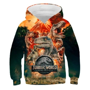 Bluza dziecięca   3D DINOZAURY Rozmiar 100-160